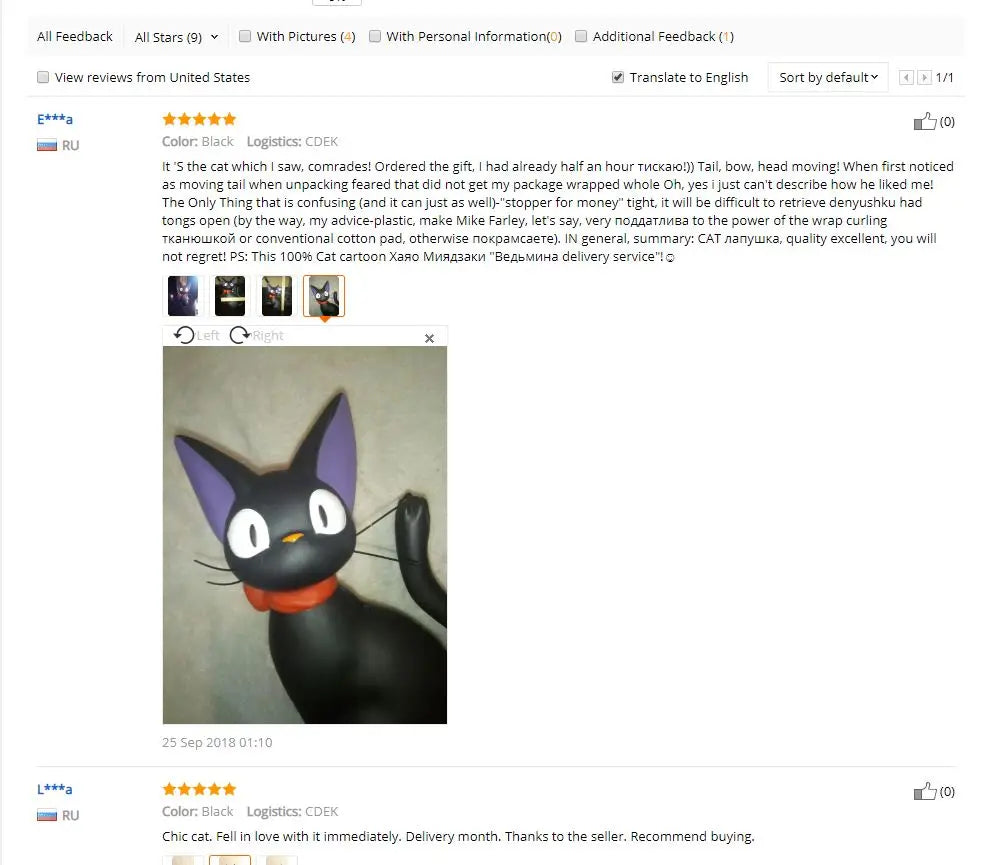 Hotuocho Black Cat Saving Box