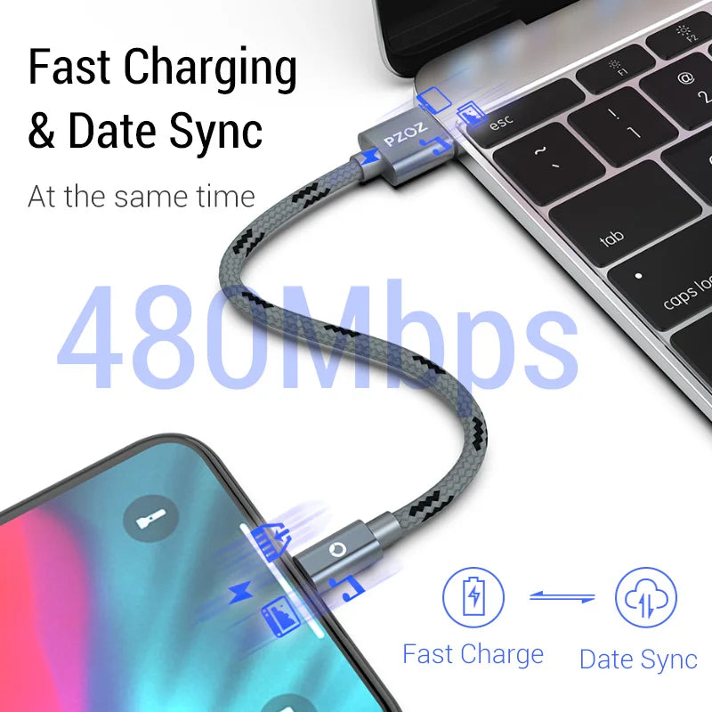 PZOZ USB Cable For Iphone