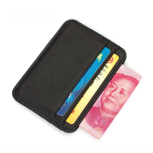Genuine Leather Slim Card Holder