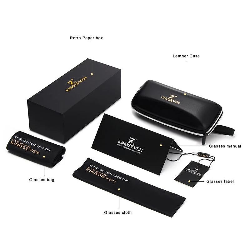 KINGSEVEN Magnesium Men's Sunglasses