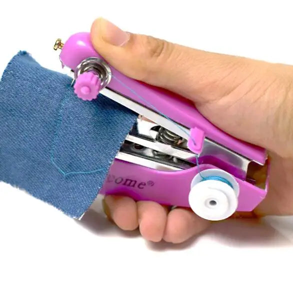 1Pc Portable Mini Manual Sewing Machine