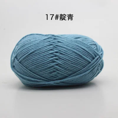 10 Balls/Lot 500g Natural Soft Silk Cotton Yarn for Knitting