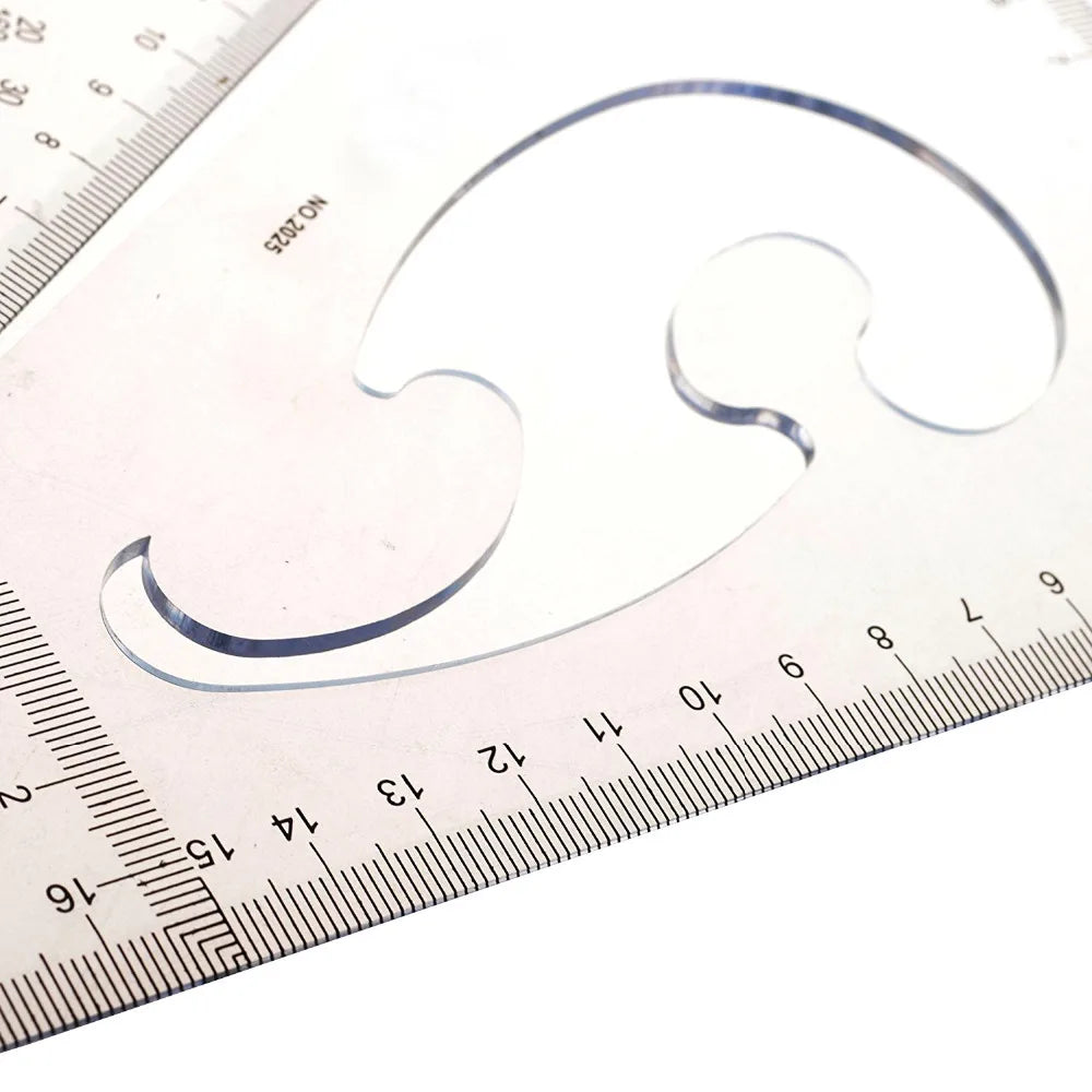 Triangle Ruler & Protractor Set