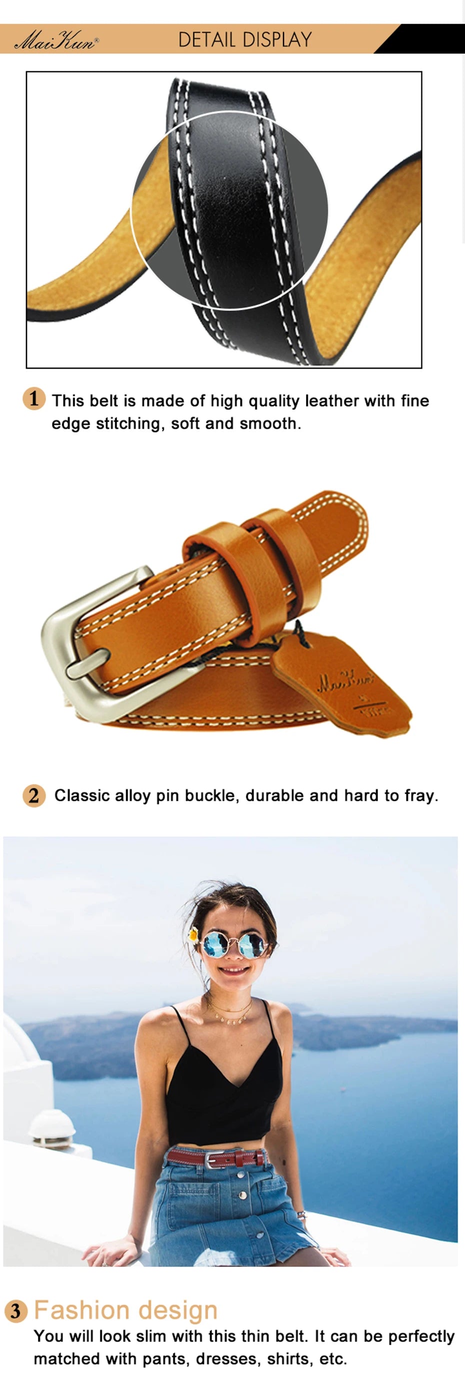 Genuine Leather Belt