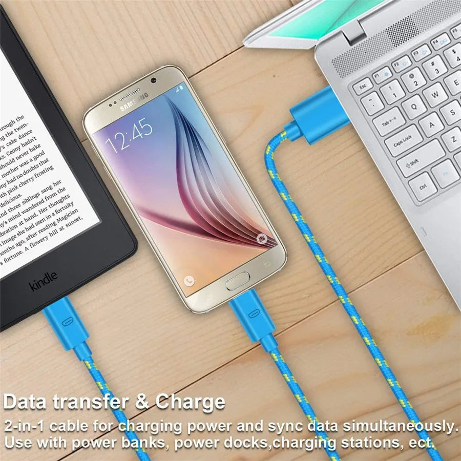OLAF Micro USB Cable Charger Adapter For Samsung