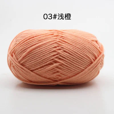 10 Balls/Lot 500g Natural Soft Silk Cotton Yarn for Knitting