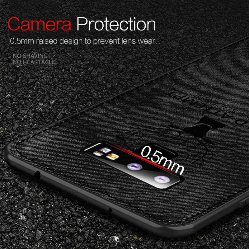 Deer Luxury Fabric Case For Samsung Galaxy