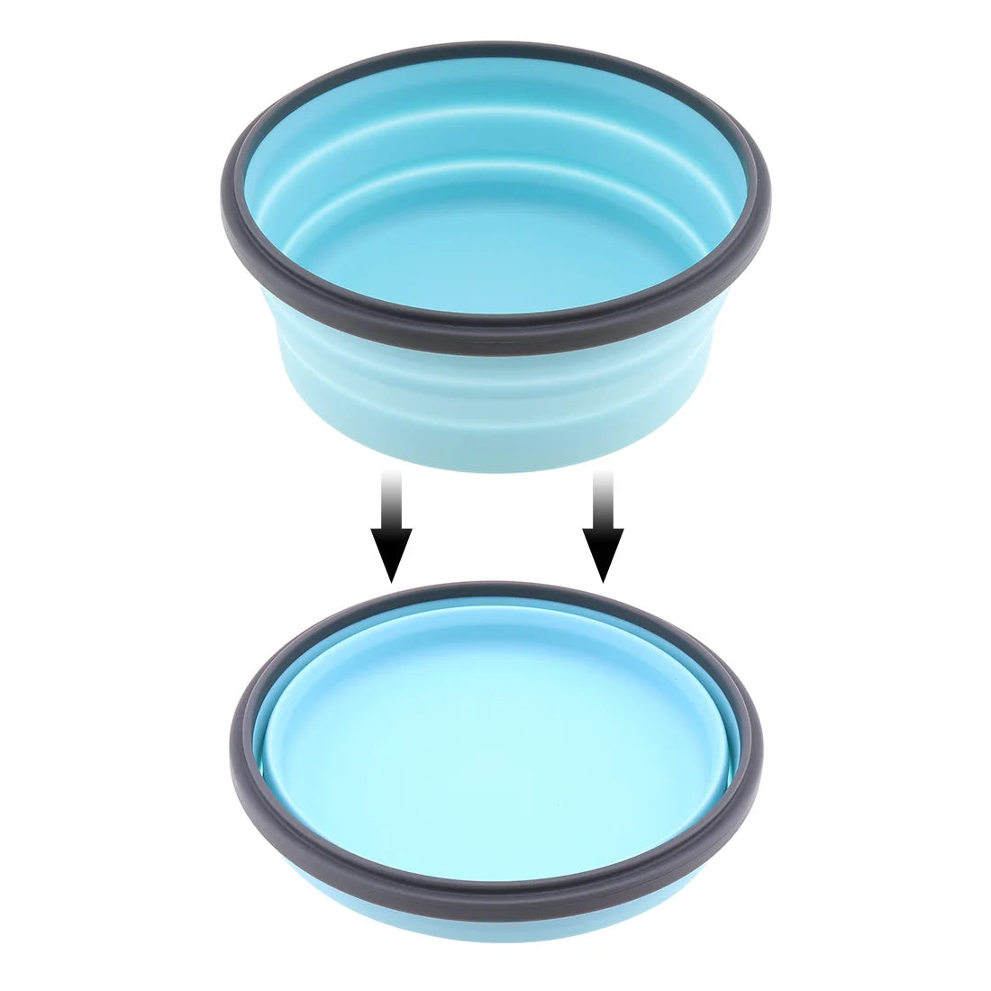 Silicone Round Lunch-Box 350ML/500ML/800ML/1200ML