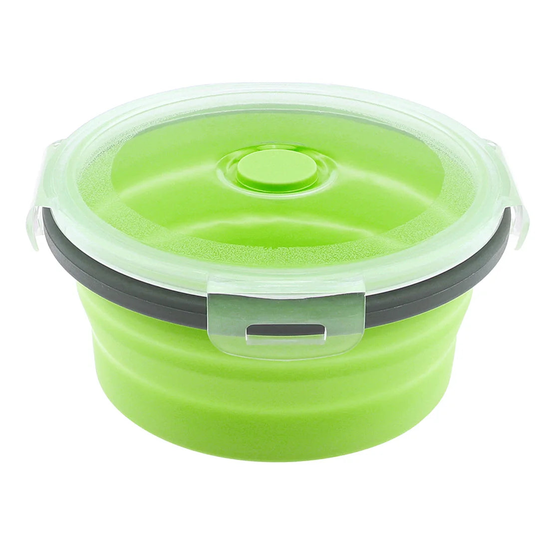 Silicone Round Lunch-Box 350ML/500ML/800ML/1200ML