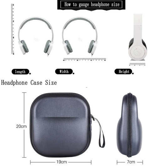 POYATU Hard Shell Headphone Case