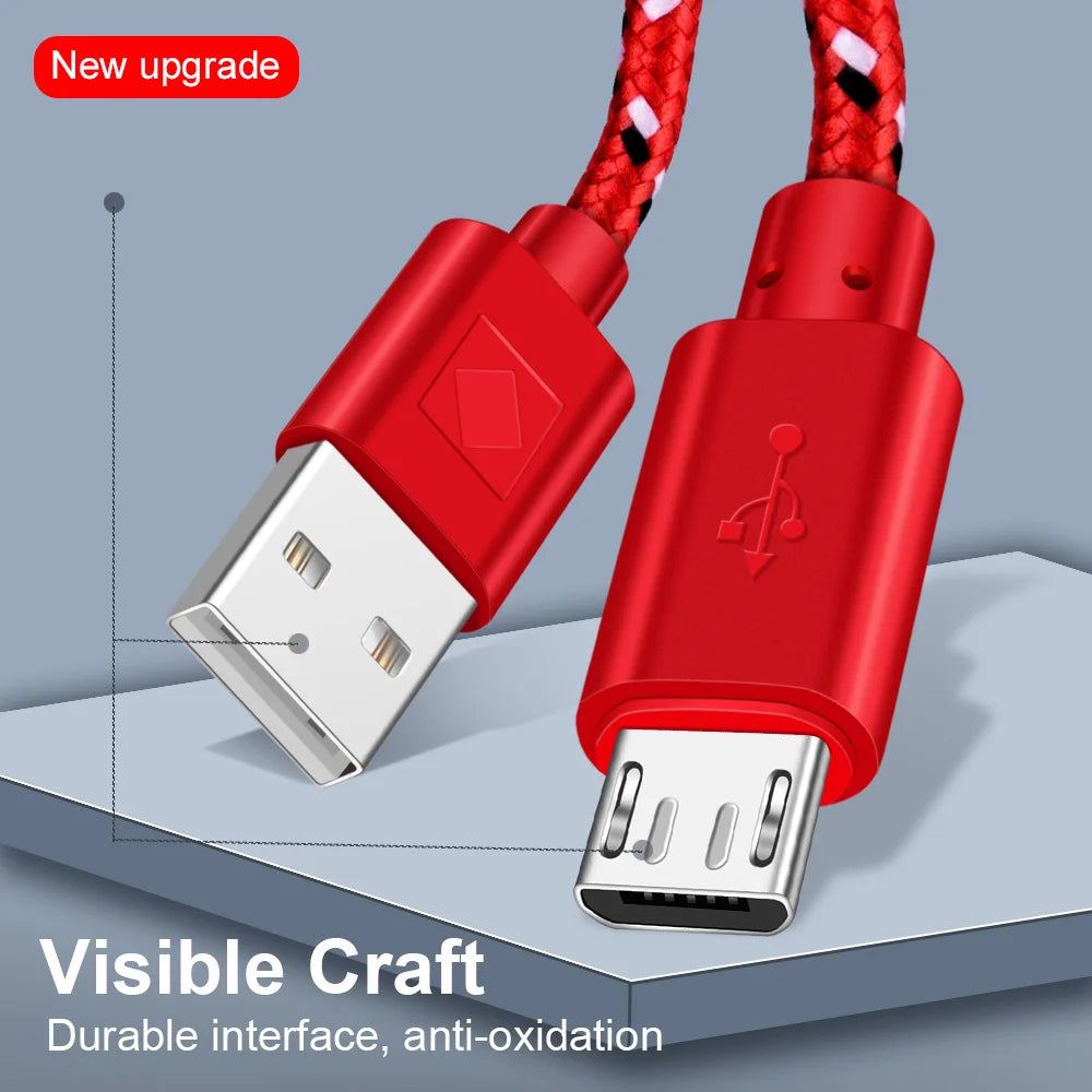 OLAF Micro USB Cable Charger Adapter For Samsung