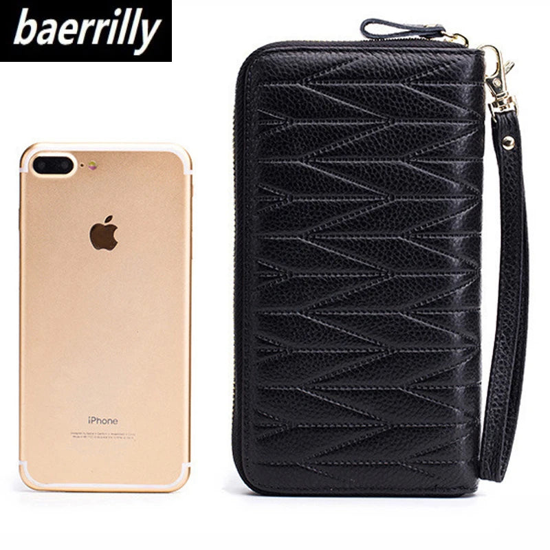 RFID Genuine Leather Wallet for Women