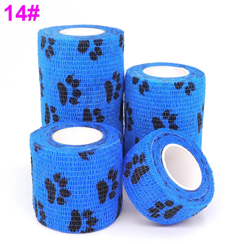 1 Pcs Printed Self Adhesive Elastic Bandage 4.8m