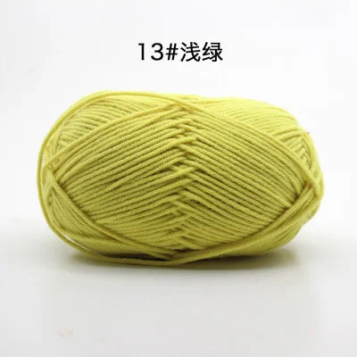 10 Balls/Lot 500g Natural Soft Silk Cotton Yarn for Knitting