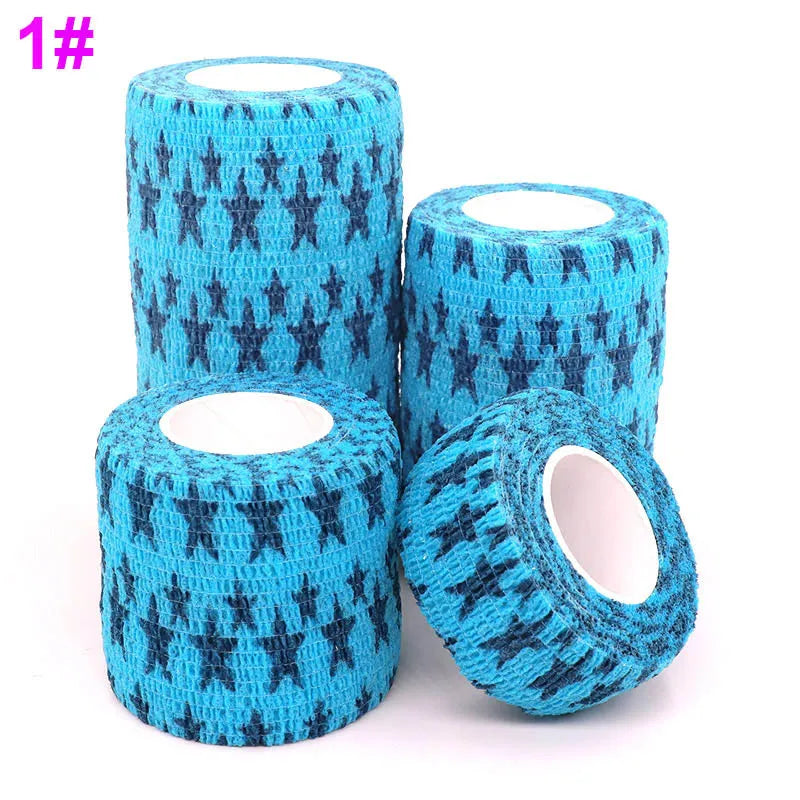 1 Pcs Printed Self Adhesive Elastic Bandage 4.8m