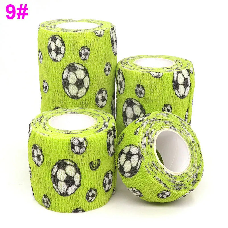 1 Pcs Printed Self Adhesive Elastic Bandage 4.8m
