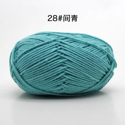 10 Balls/Lot 500g Natural Soft Silk Cotton Yarn for Knitting