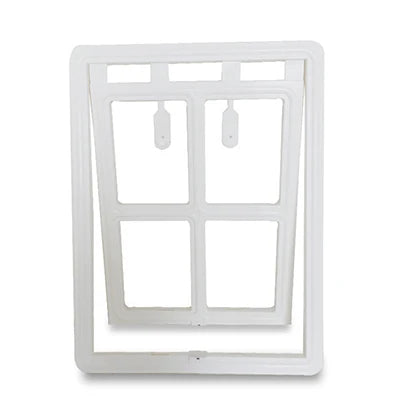 Lockable Plastic Pet Door for Screen Window