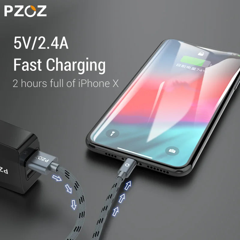 PZOZ USB Cable For Iphone