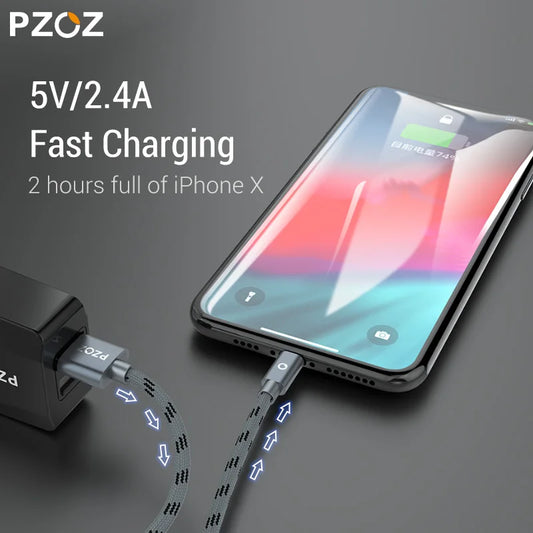 Braided Lightning Charging Cable