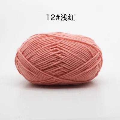 10 Balls/Lot 500g Natural Soft Silk Cotton Yarn for Knitting
