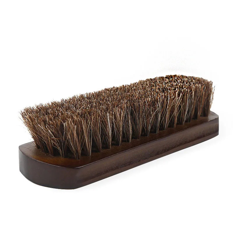 Real Horse Hair Shoe Brush