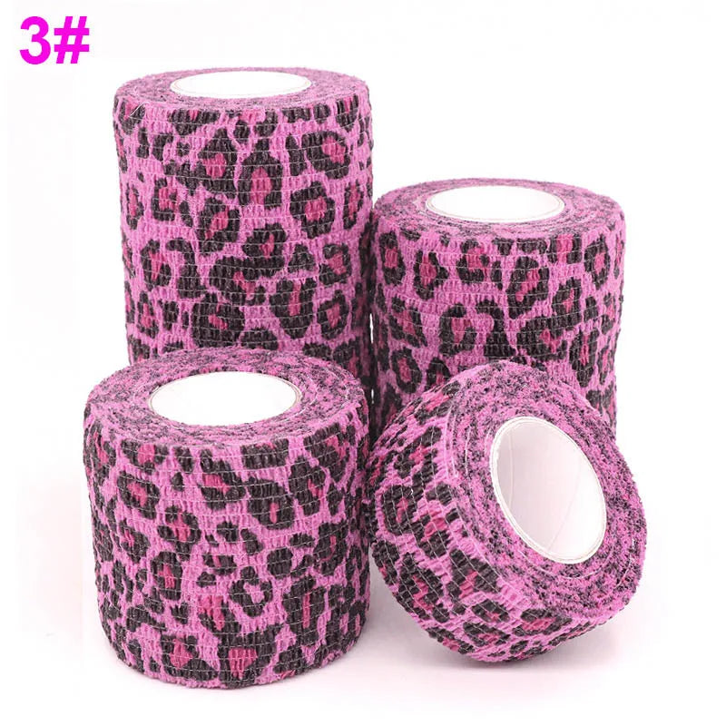 1 Pcs Printed Self Adhesive Elastic Bandage 4.8m