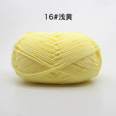 10 Balls/Lot 500g Natural Soft Silk Cotton Yarn for Knitting