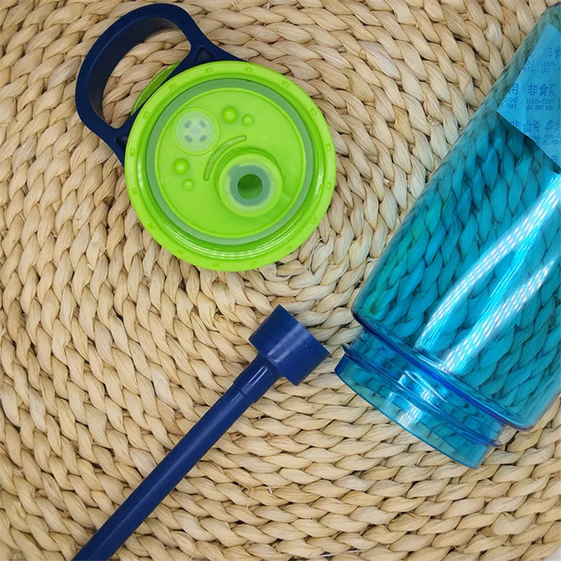 480ml Water Bottle With Straw