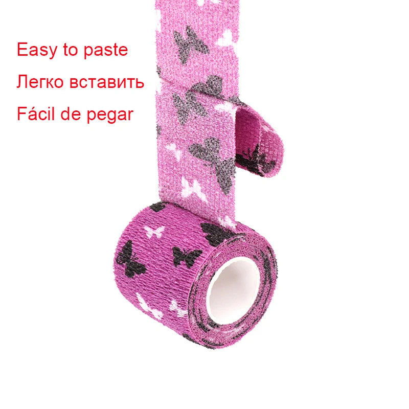 1 Pcs Printed Self Adhesive Elastic Bandage 4.8m