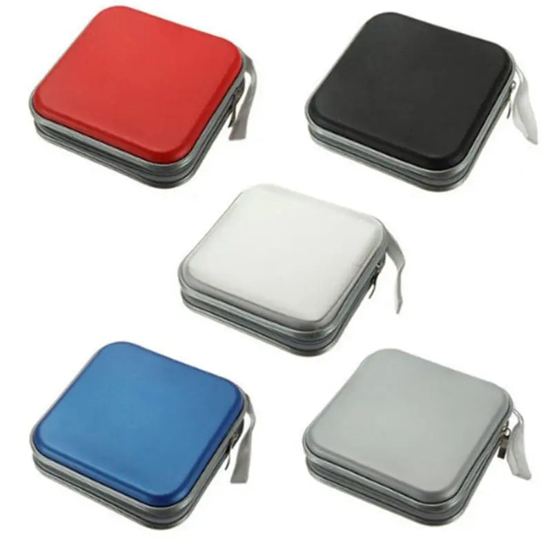 Portable 40Pcs Disc CD DVD Wallet Storage Organizer
