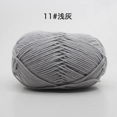 10 Balls/Lot 500g Natural Soft Silk Cotton Yarn for Knitting