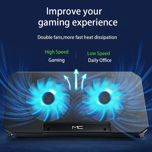 Gaming Laptop Cooling Pad for 12–16 Inch Laptops