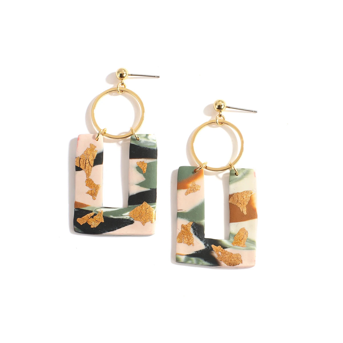 Lifefontier Bohemian Pattern Earrings