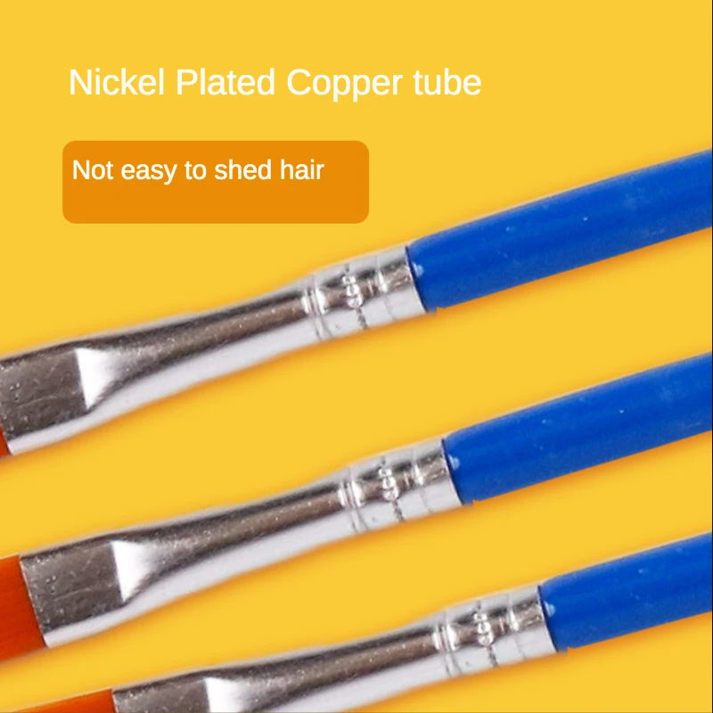 10Pcs/Set Fine Oil Painted Brush