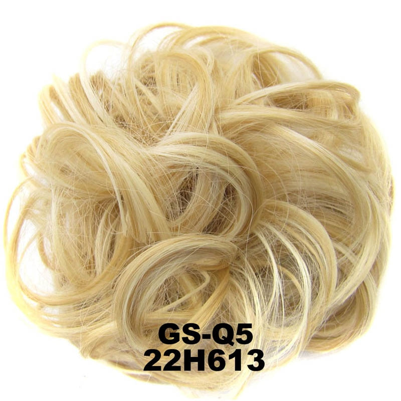 Jeedou Messy Bun Chignon Donut Hair Pad