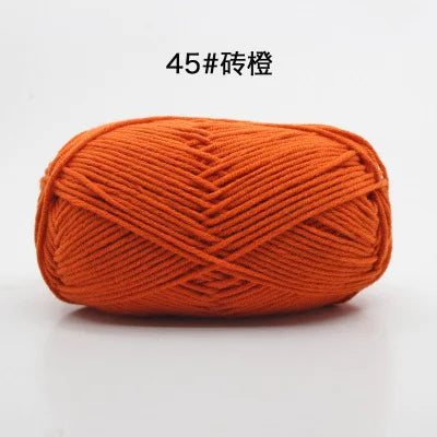 10 Balls/Lot 500g Natural Soft Silk Cotton Yarn for Knitting