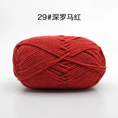 10 Balls/Lot 500g Natural Soft Silk Cotton Yarn for Knitting