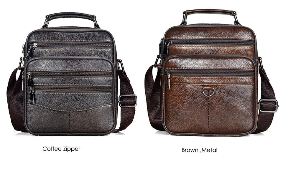 Men Genuine Leather Handbags