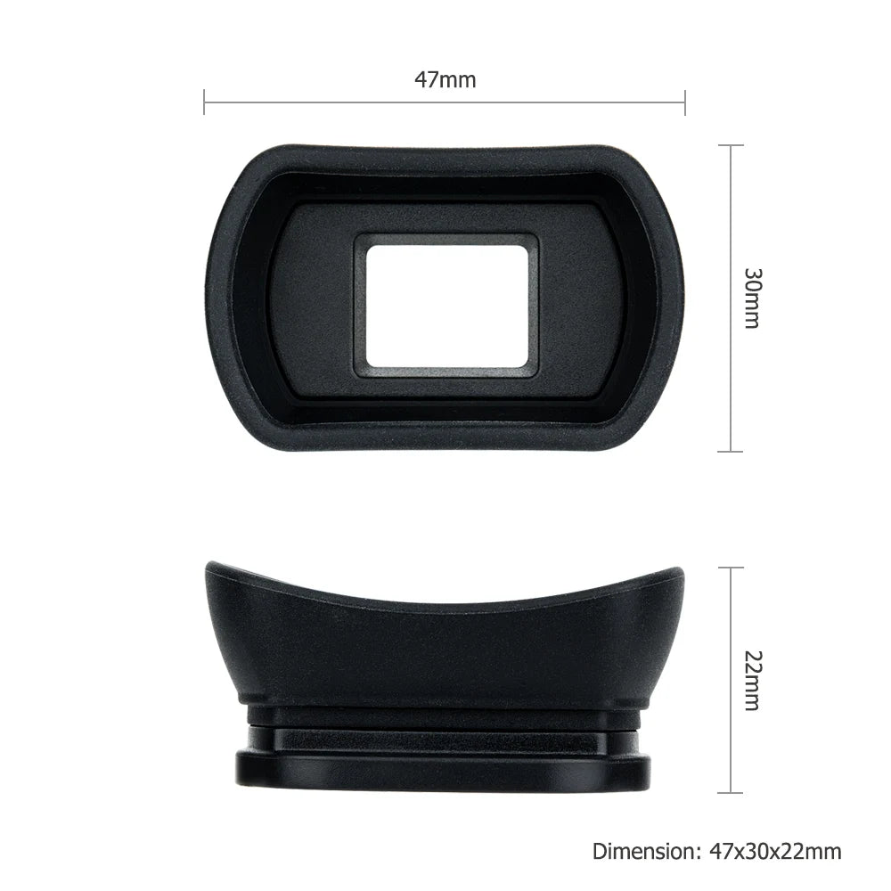 Soft Long Viewfinder Camera Eyecup Eyepiece for Canon EOS 90D 80D 70D 60D 77D 6D Mark