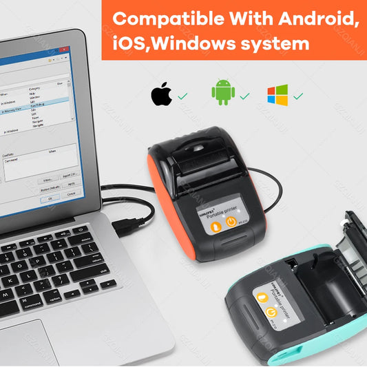 Wireless POS Receipt Printer for Android, iOS & Windows