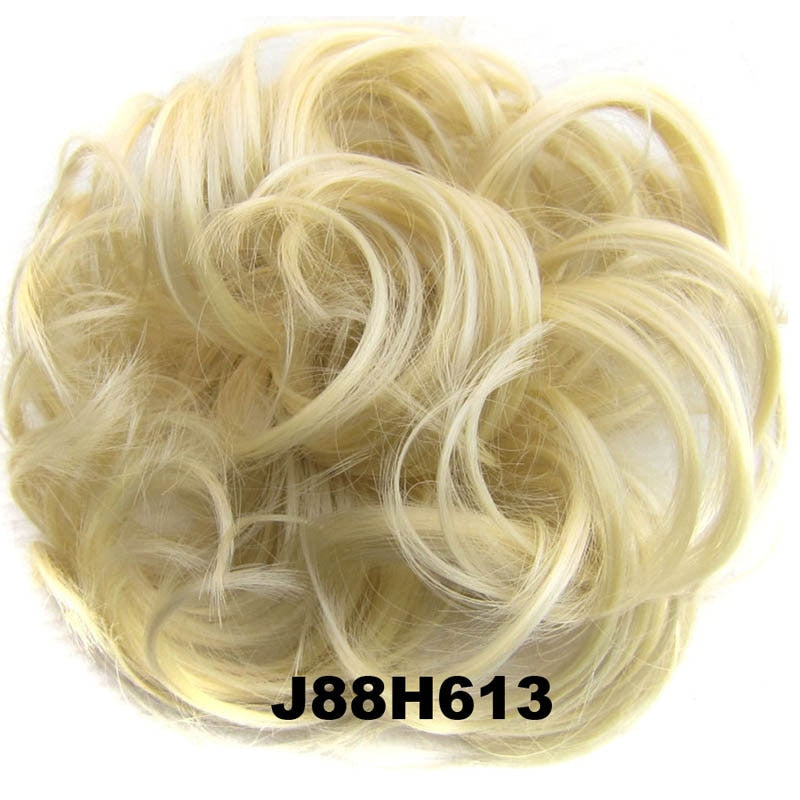Jeedou Messy Bun Chignon Donut Hair Pad