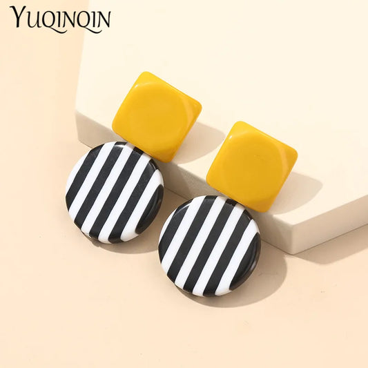 Acrylic Drop Earrings