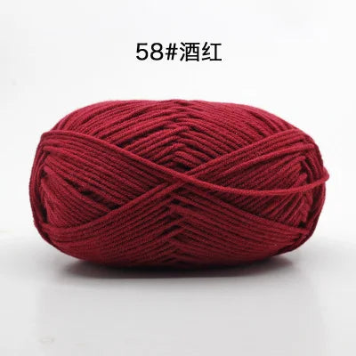 10 Balls/Lot 500g Natural Soft Silk Cotton Yarn for Knitting