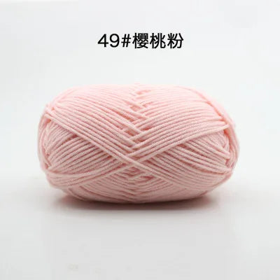 10 Balls/Lot 500g Natural Soft Silk Cotton Yarn for Knitting