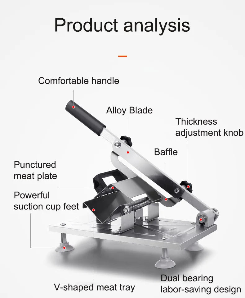 Commercial Household Manual Meat Slicer