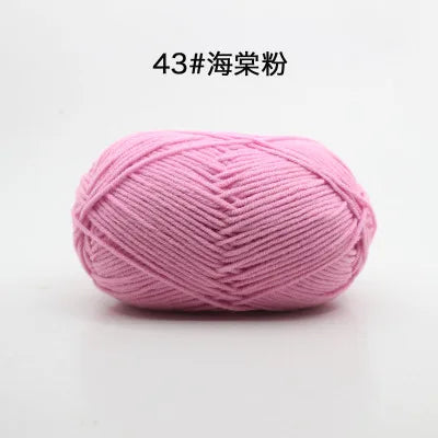 10 Balls/Lot 500g Natural Soft Silk Cotton Yarn for Knitting