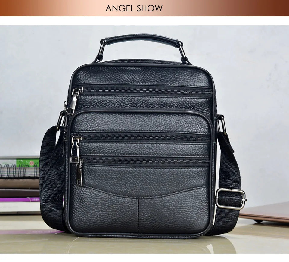 Men Genuine Leather Handbags