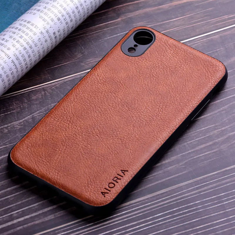 Luxury Leather for iphone case cover