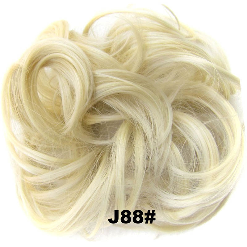 Jeedou Messy Bun Chignon Donut Hair Pad